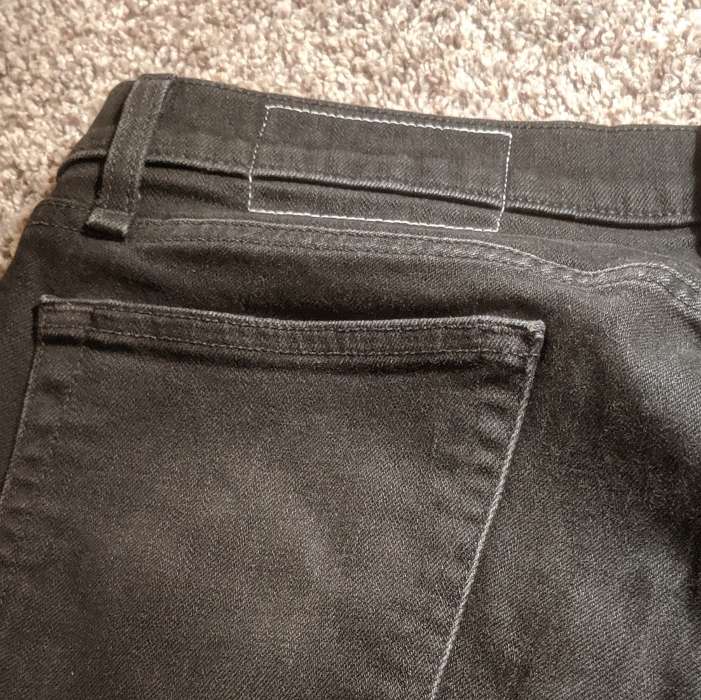 Rag and bone skinny leg (fit 1) black jeans